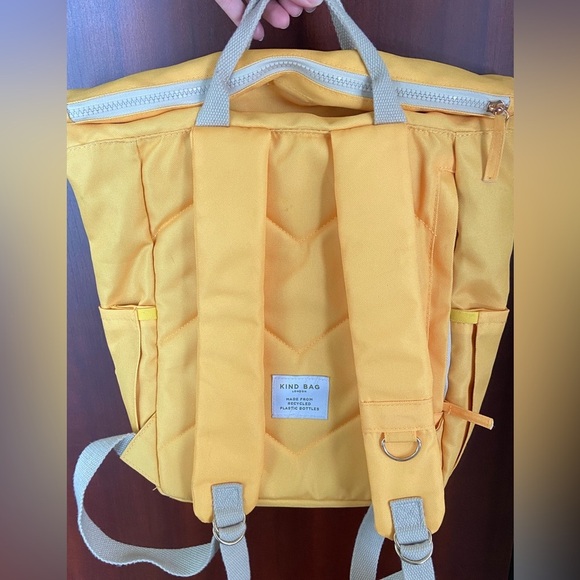 KIND BAG LONDON Tuscan Sun Yellow Hackney 2.0 Backpack Medium main image 4